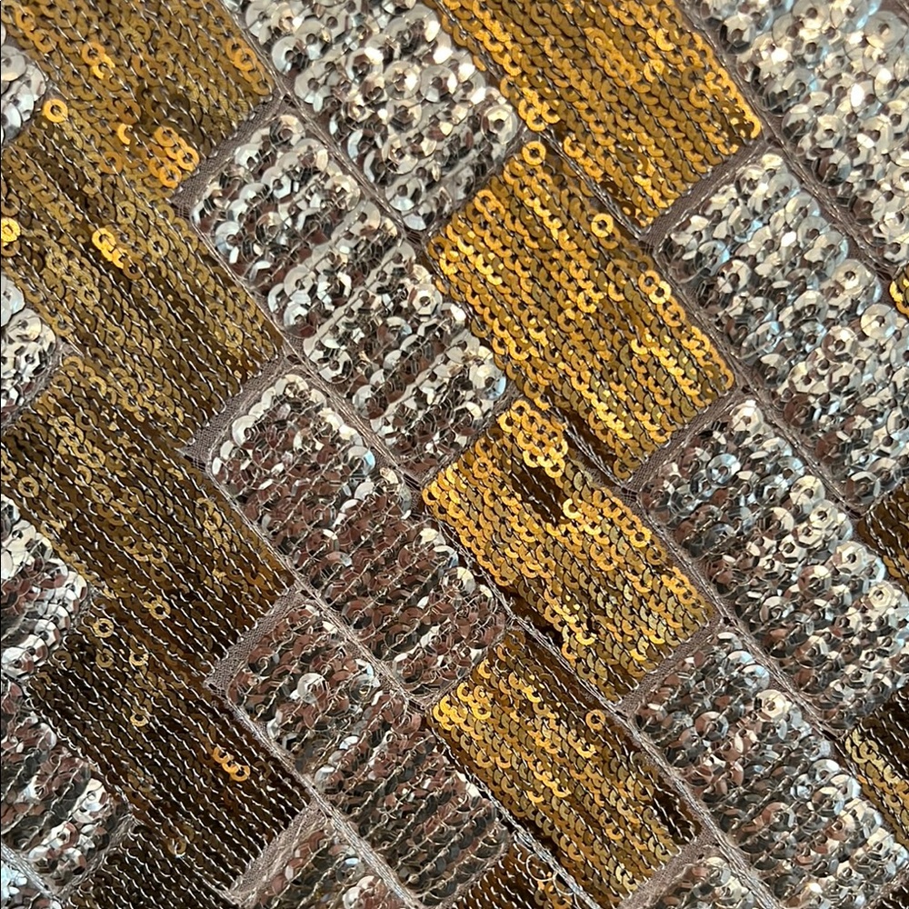 Sandro Gold and Silver Sequin Sandro dress - Picture 2 of 4